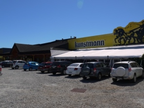 Outside the Kuntsmann brewery in Valdivia